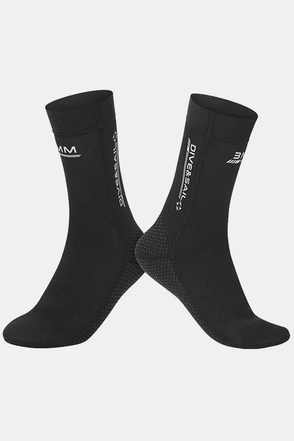 3MM Diving Socks Non-slip Wear-resistant Super Elastic Diving Socks