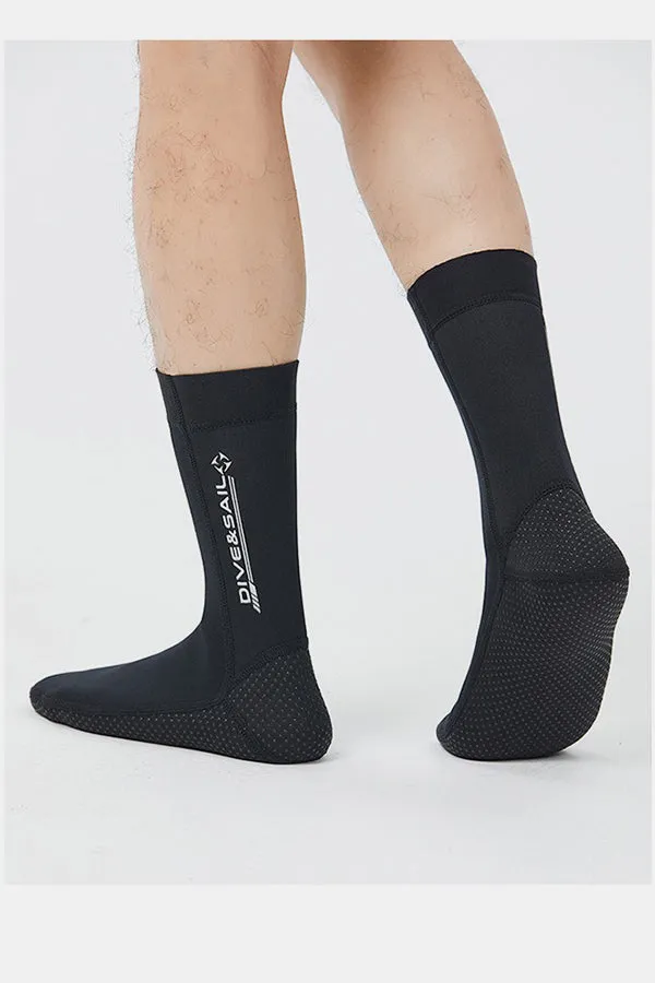 3MM Diving Socks Non-slip Wear-resistant Super Elastic Diving Socks