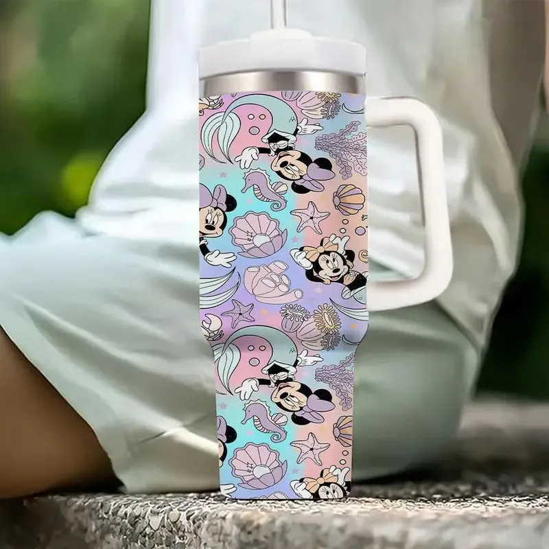 40Oz Mickey And Minnie Character Insulated Tumbler