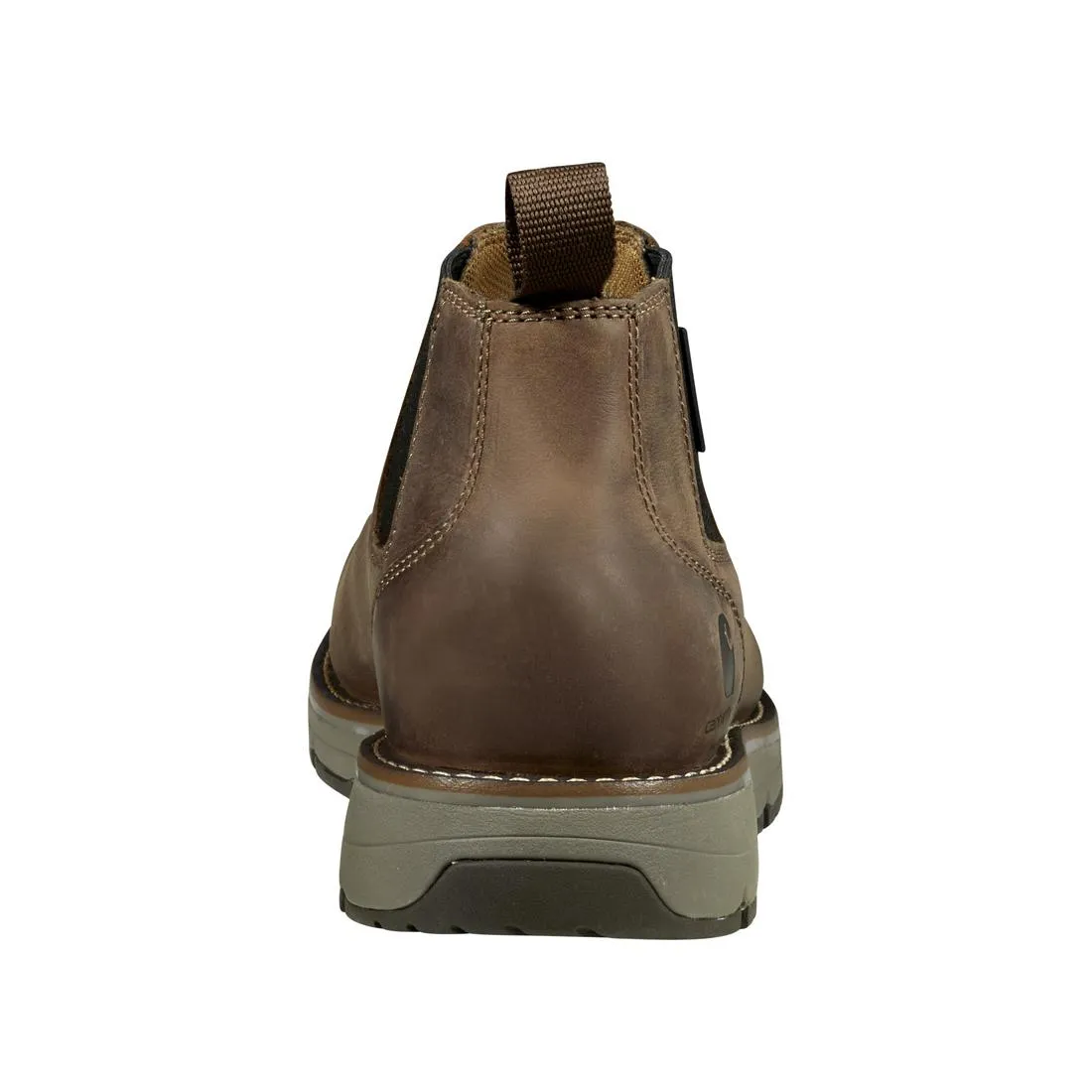 4" Millbrook Steel-Toe Romeo Wedge Work Boot Brown