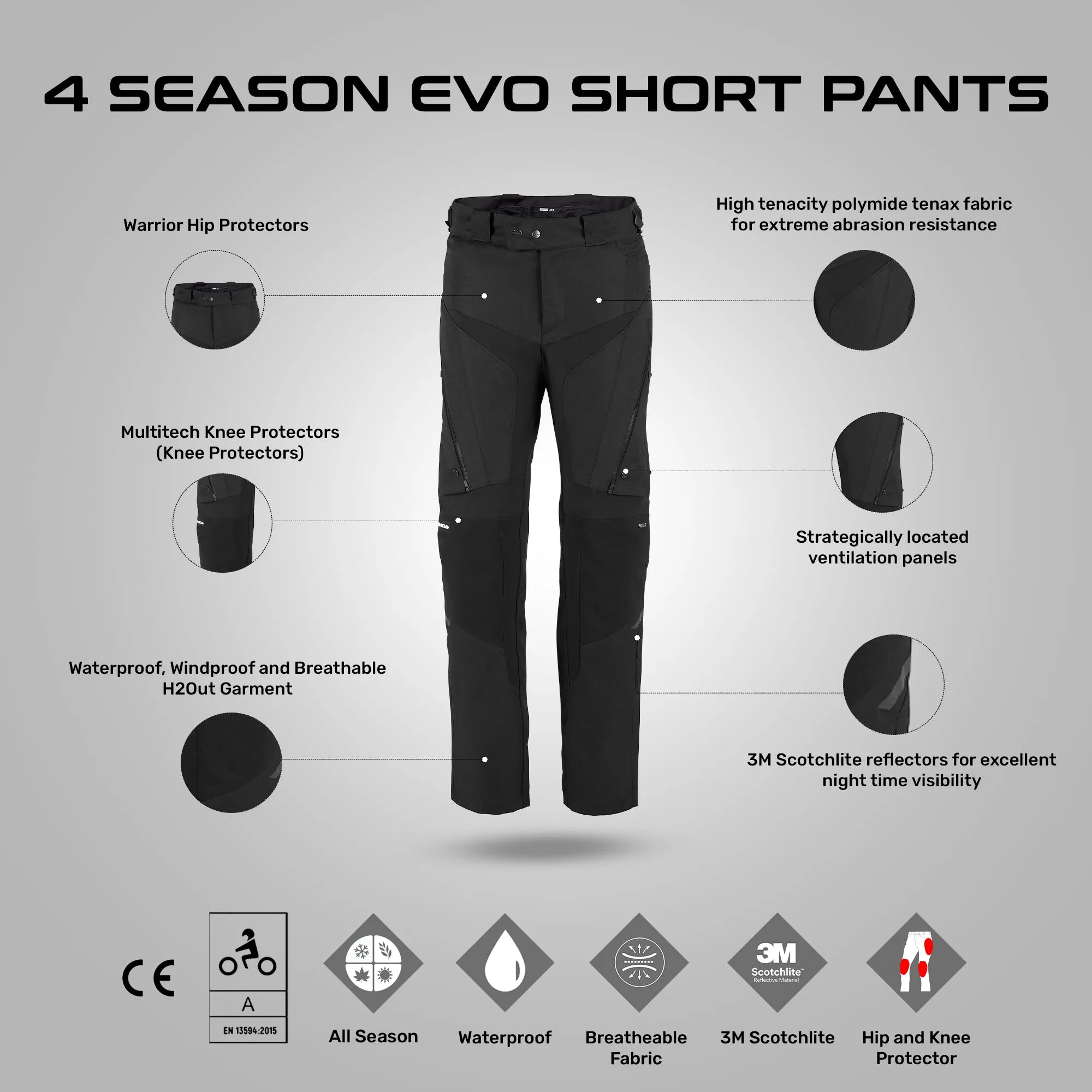 4SEASON PANTS SHORT