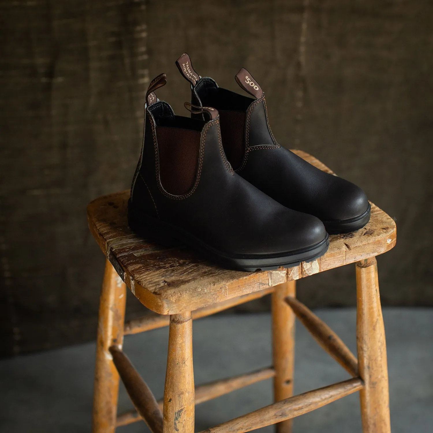 Adults Leather Original Chelsea Boots - Stout Brown