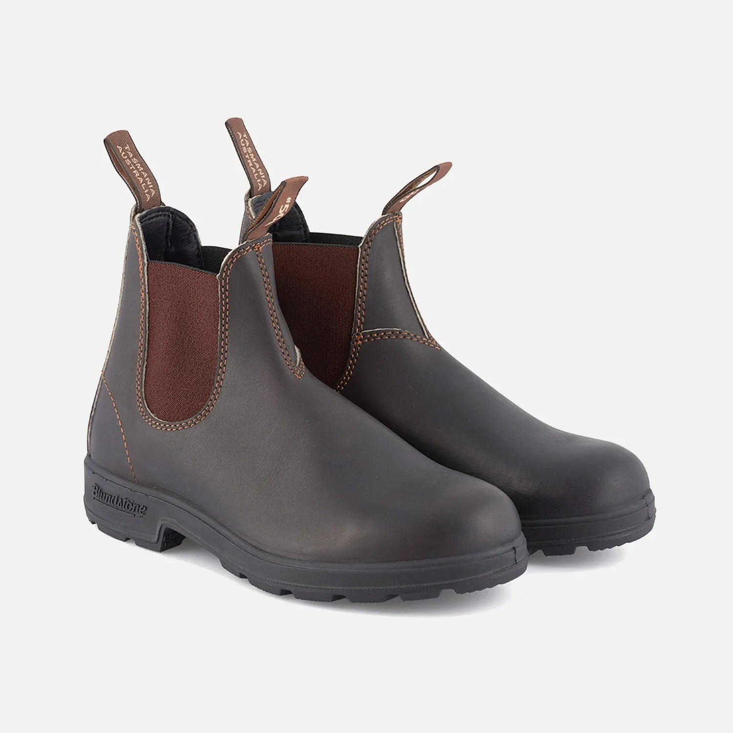 Adults Leather Original Chelsea Boots - Stout Brown