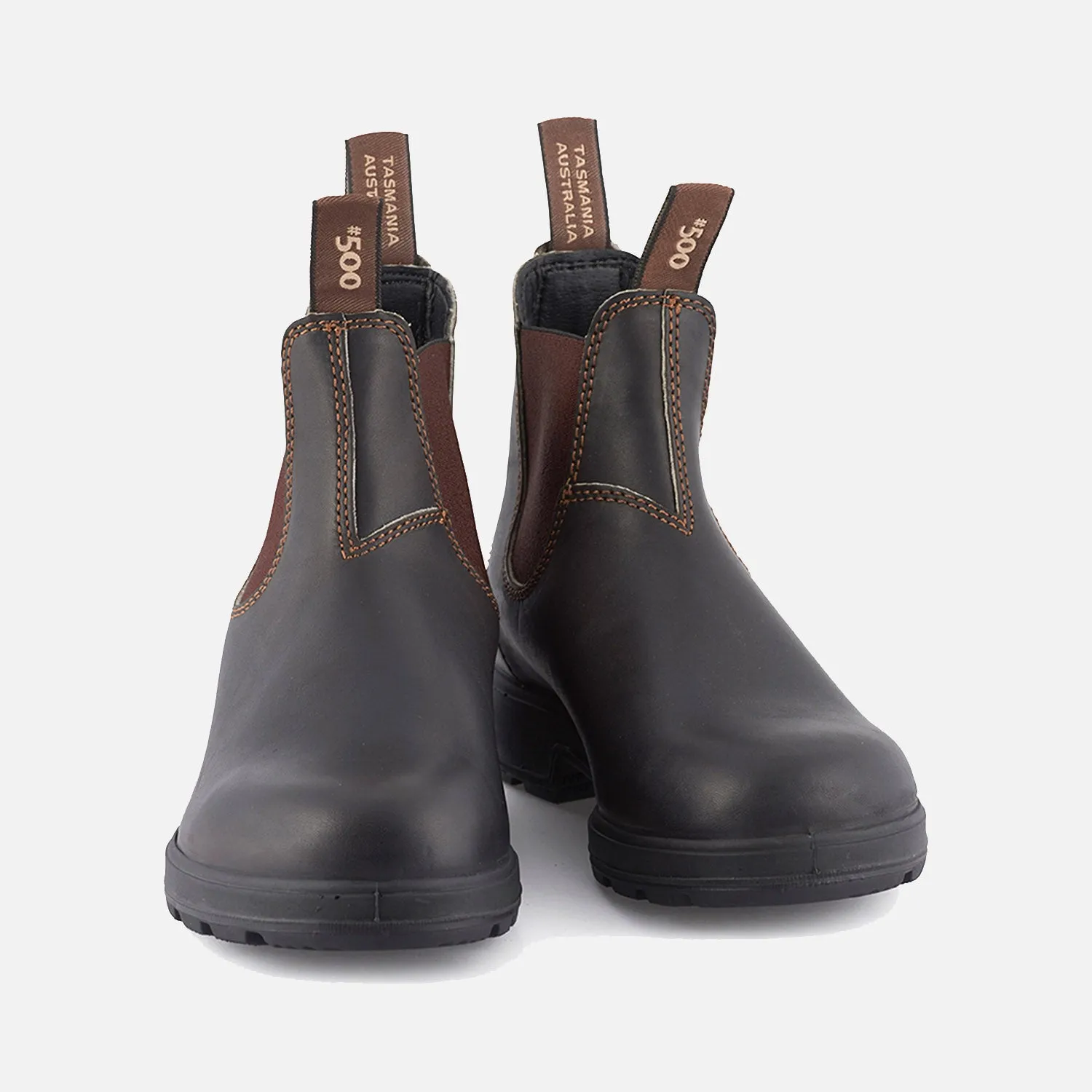 Adults Leather Original Chelsea Boots - Stout Brown