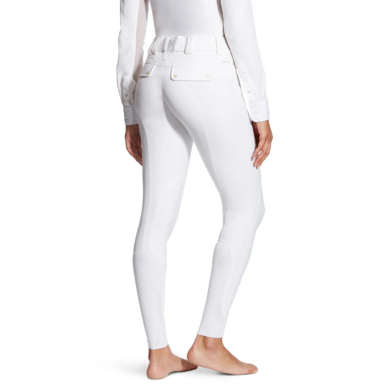 Ariat Ladies Tri Factor Grip Knee Patch Breeches