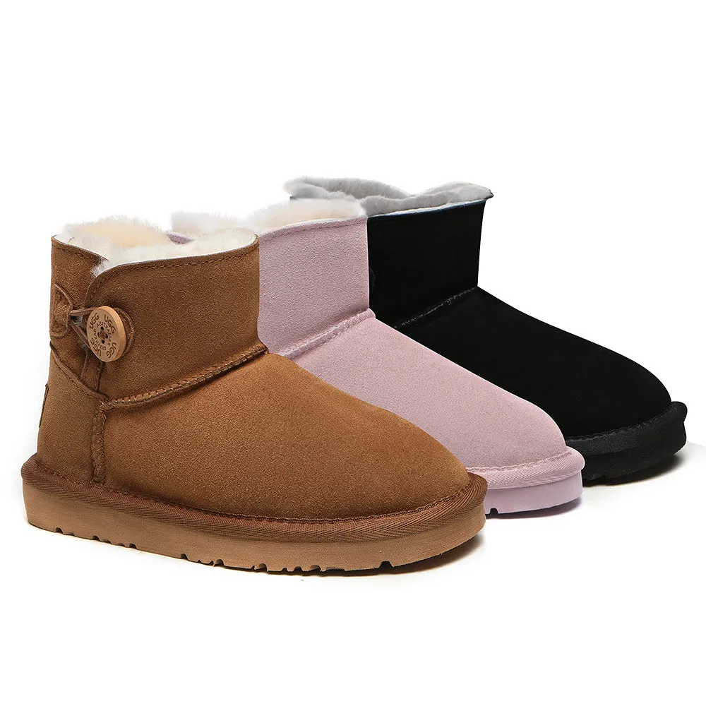 AUSTRALIAN SHEPHERD UGG Boots Nolan Kids Mini Button #AS3030K