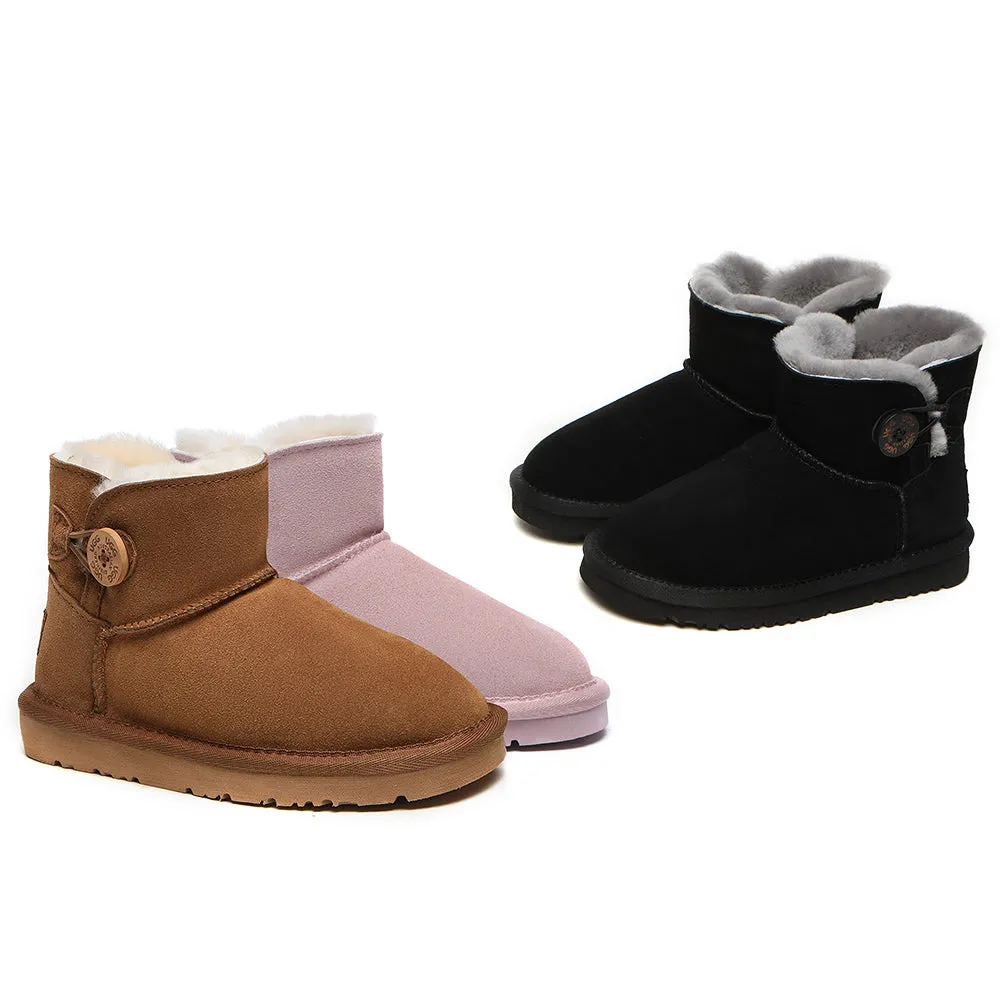 AUSTRALIAN SHEPHERD UGG Boots Nolan Kids Mini Button #AS3030K