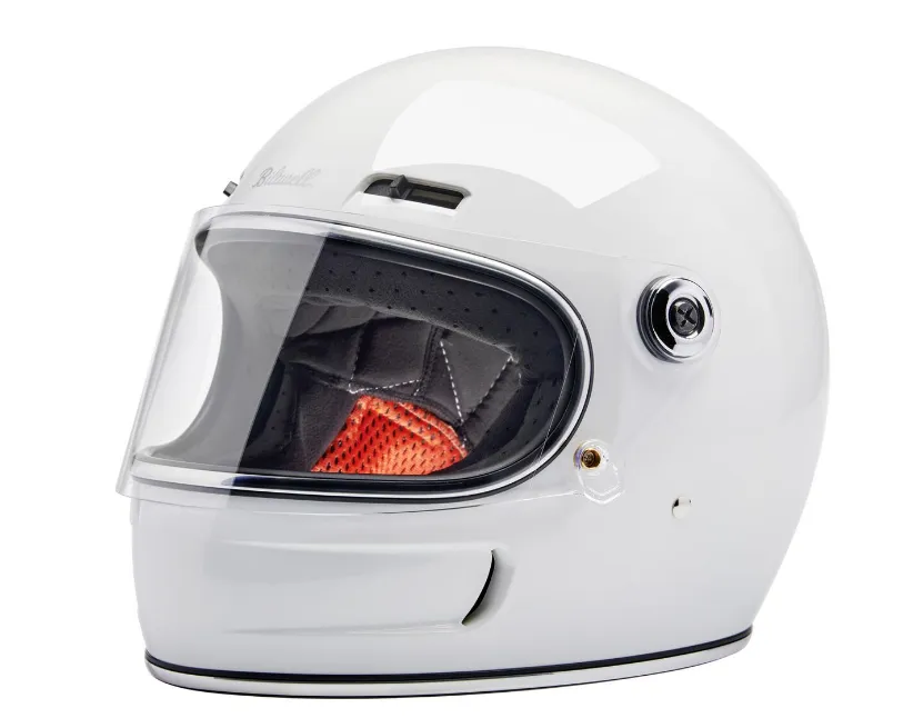 Biltwell Gringo SV Helmet Gloss White