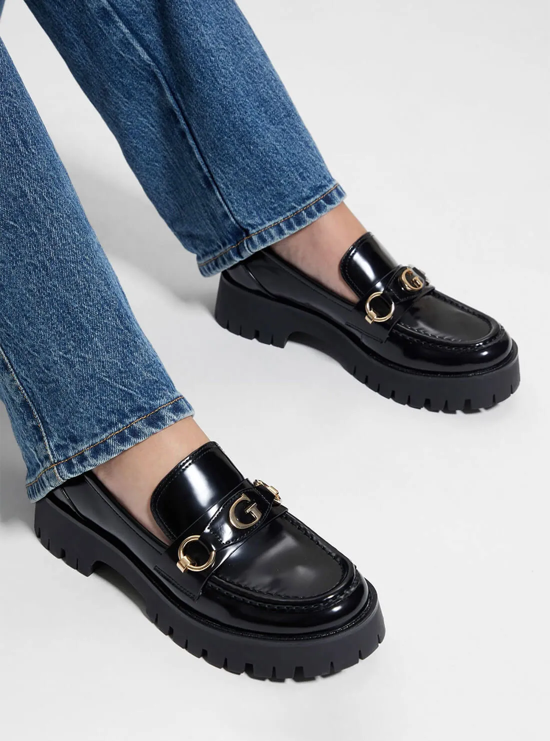 Black Almost Loafers