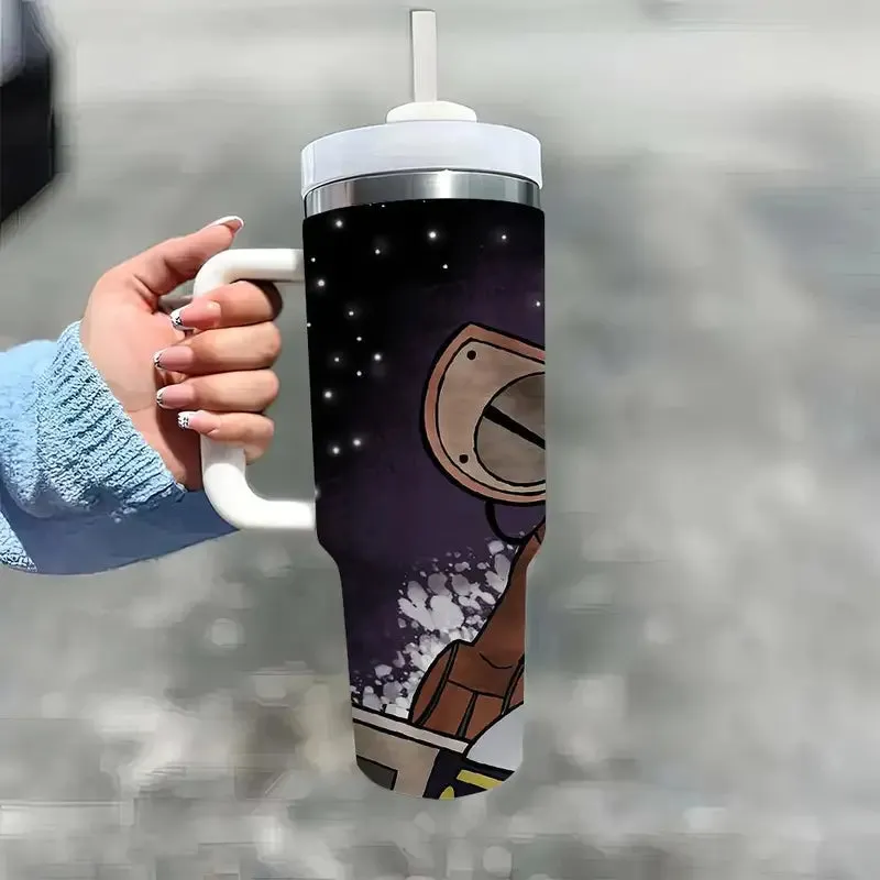 Bold Cartoon Design 40oz Insulated Tumbler