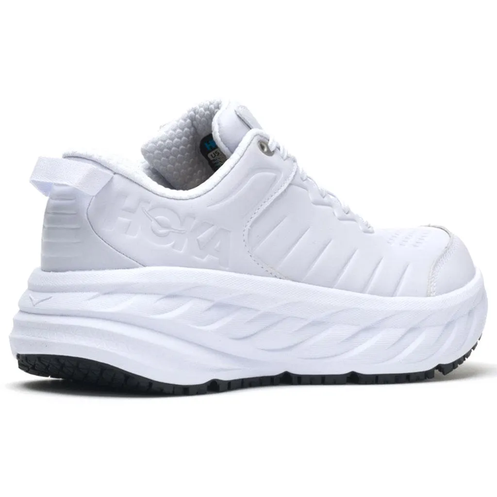 Bondi SR Leather Men's Low-Top Slip Resistant Trainers