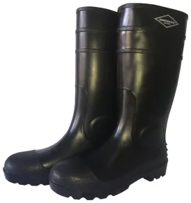 Boot Knee Pvc Matt Blk Size 13