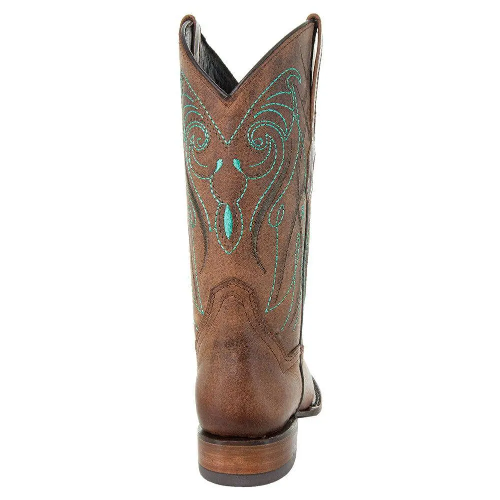 Broad Square Toe Women's Cowgirl Boots M50037