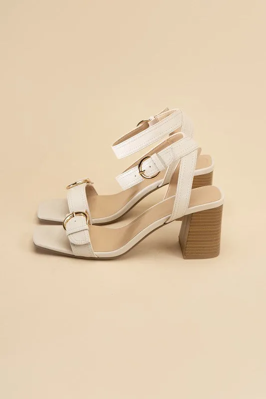 Buckle Sandal Heels