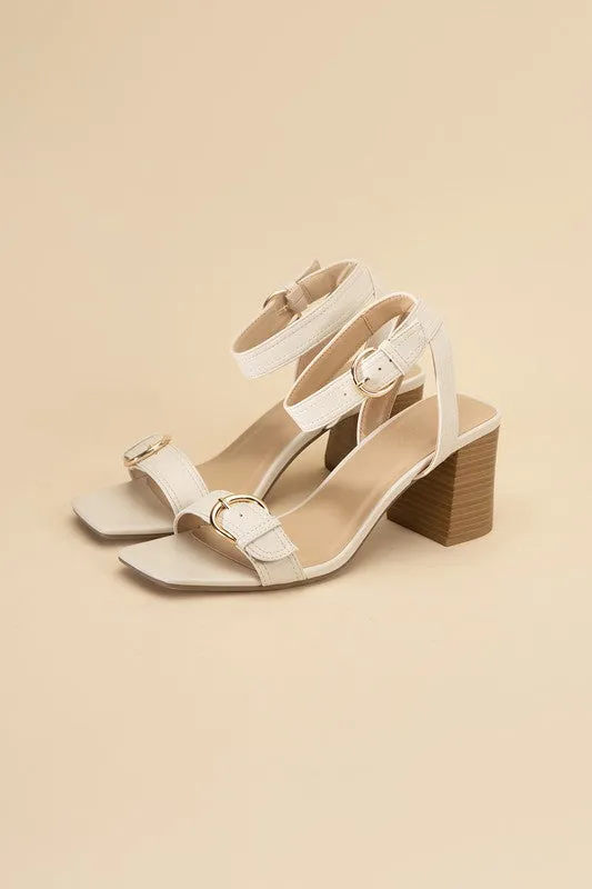 Buckle Sandal Heels