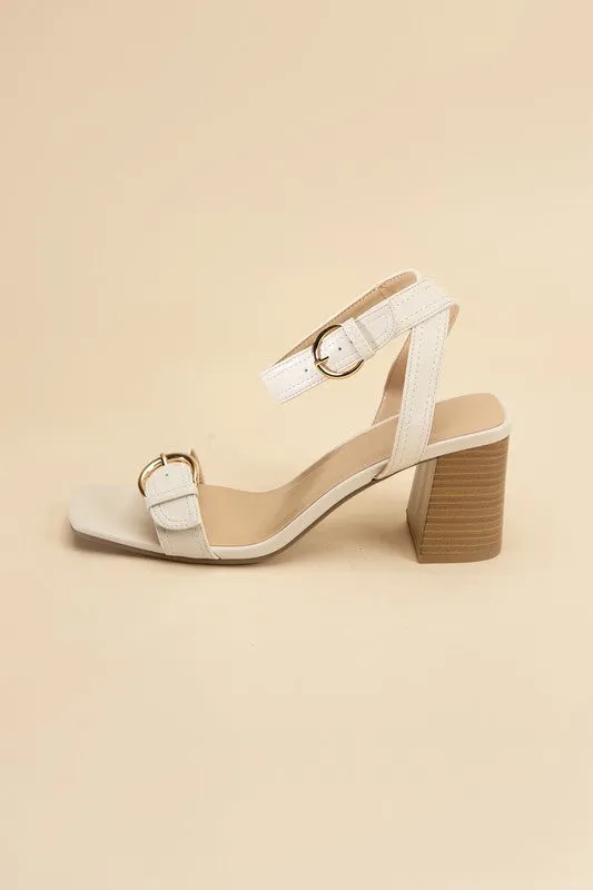 Buckle Sandal Heels