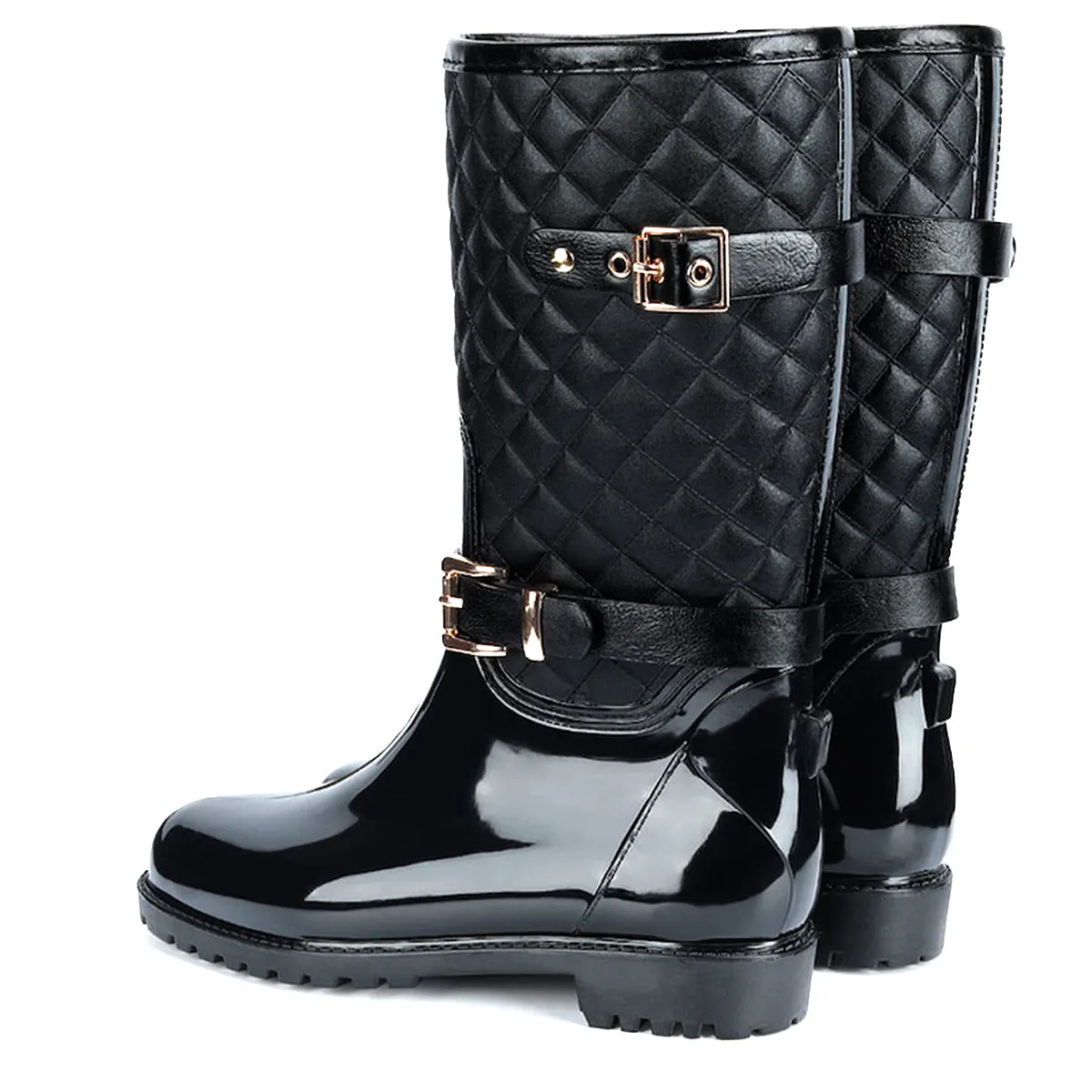 Calypso Fashion Tall Gumboots Waterproof Boots