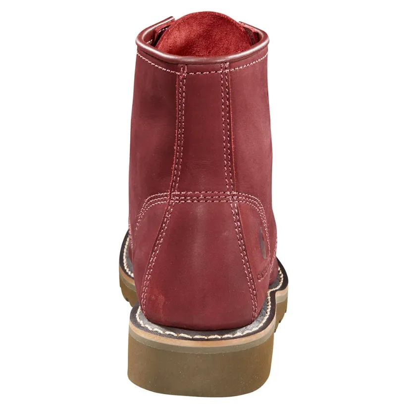 Carhartt Women's Lightweight 6" Wedge Work Boot - Burgundy - FW6023-W