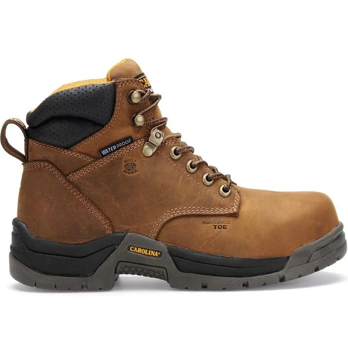 Carolina Women's Raleigh 6" Comp Toe WP Slip Resist Work Boot -Brown- CA1620