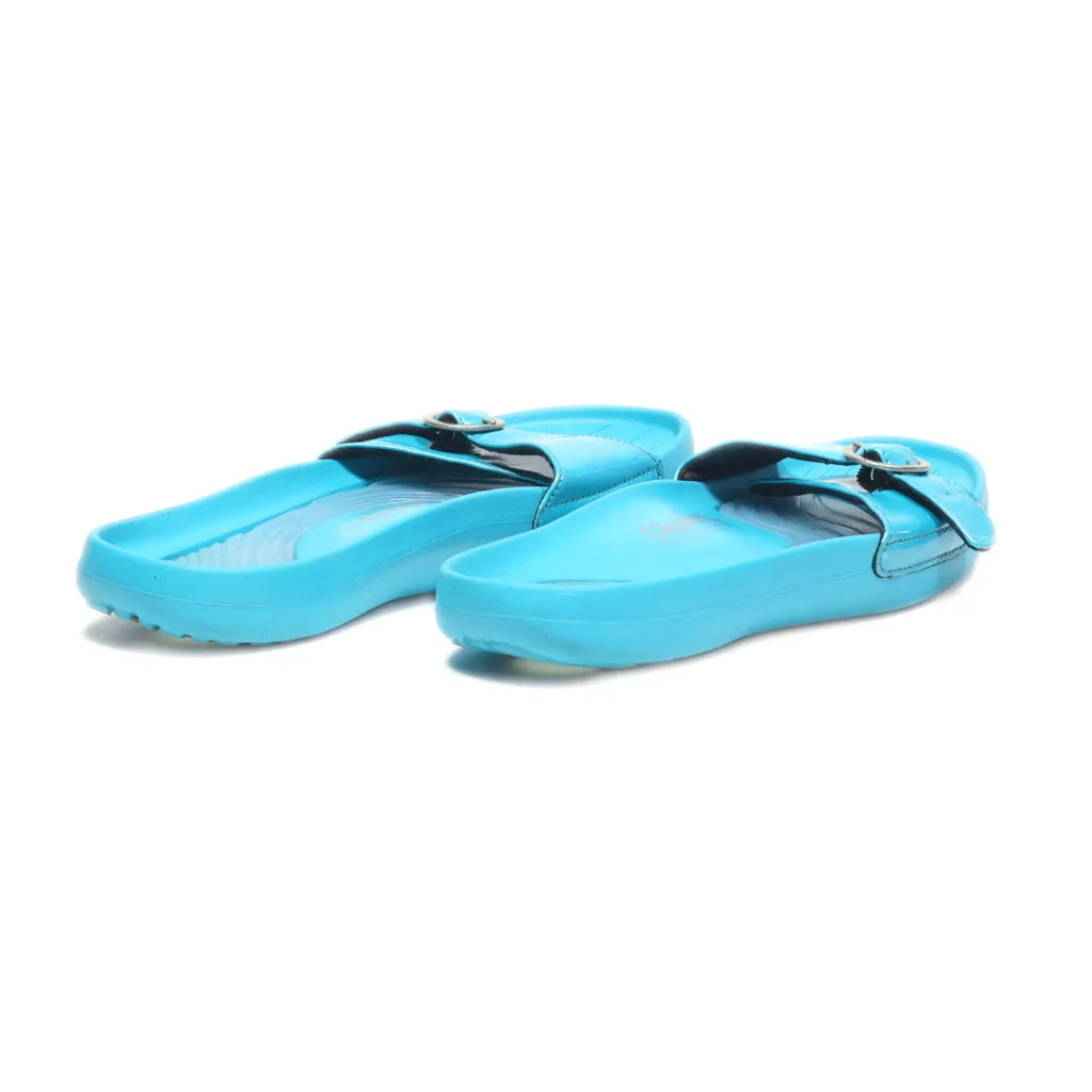 Cheeks Sliders Rubber Blue Colour For Women