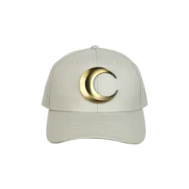 Crescent Moon Snapback Hat