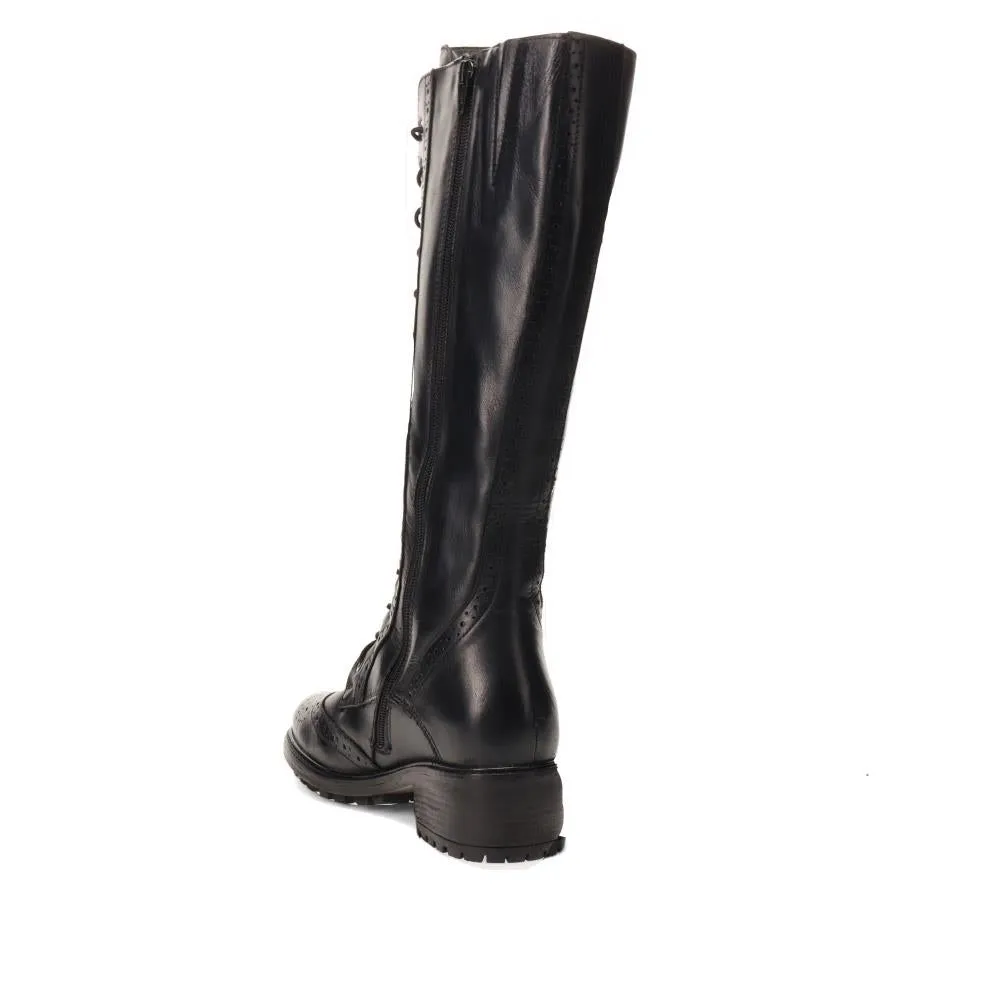 Edina Leather Long Boots - EDINA / 325 861