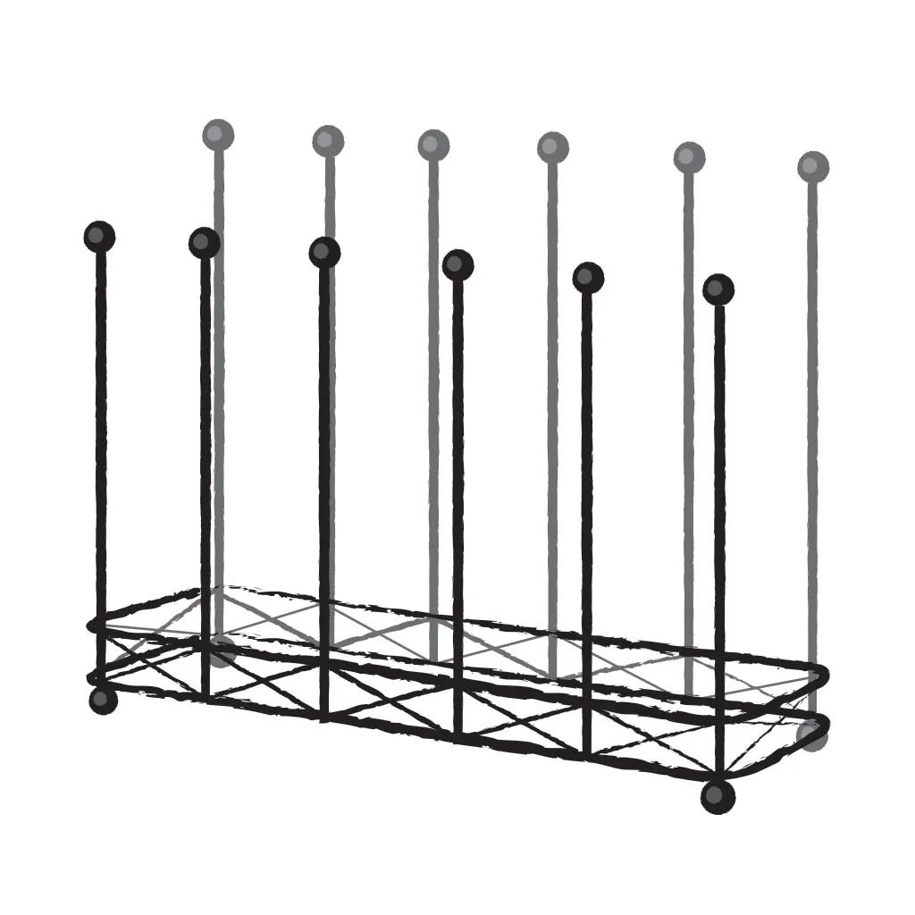 Elegance Boot Rack - 6 Pairs