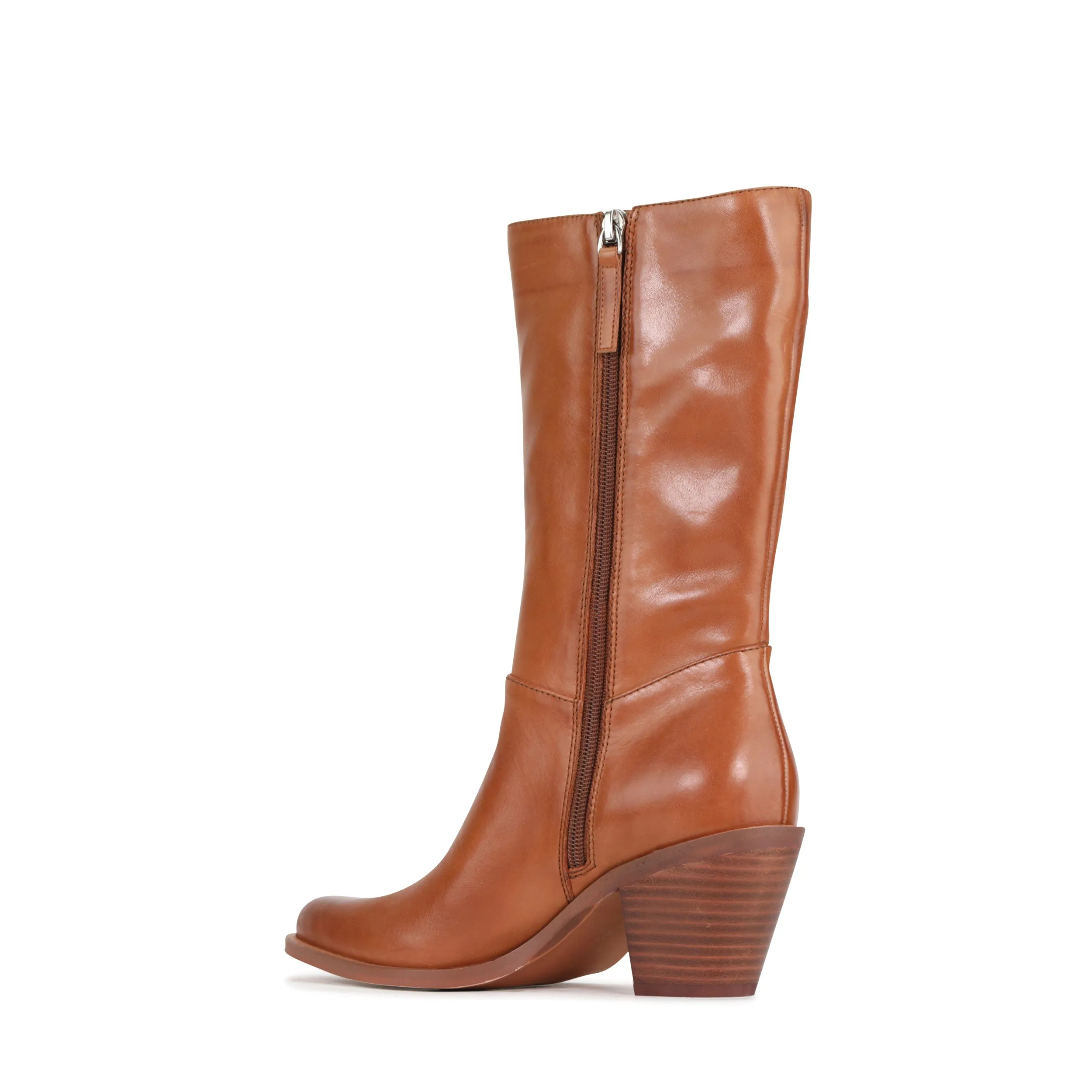 ELENOR LEATHER LONG BOOTS