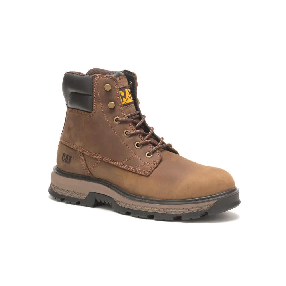 Exposition 6 Inch Soft-Toe Work Boot Brown