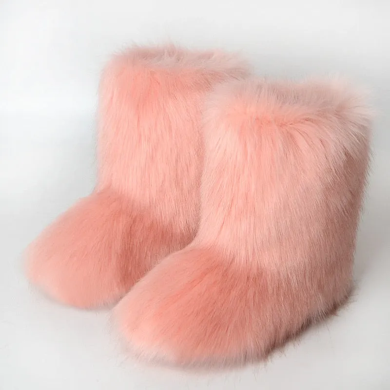 Funky Furry Boots