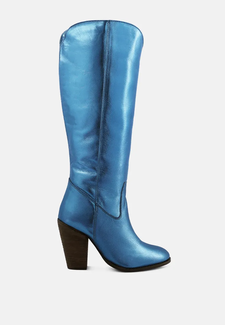 Great-Storm  Leather Calf Boots