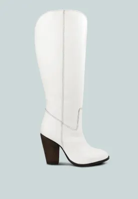 Great-Storm  Leather Calf Boots