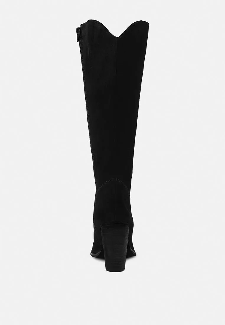 Great-Storm  Leather Calf Boots