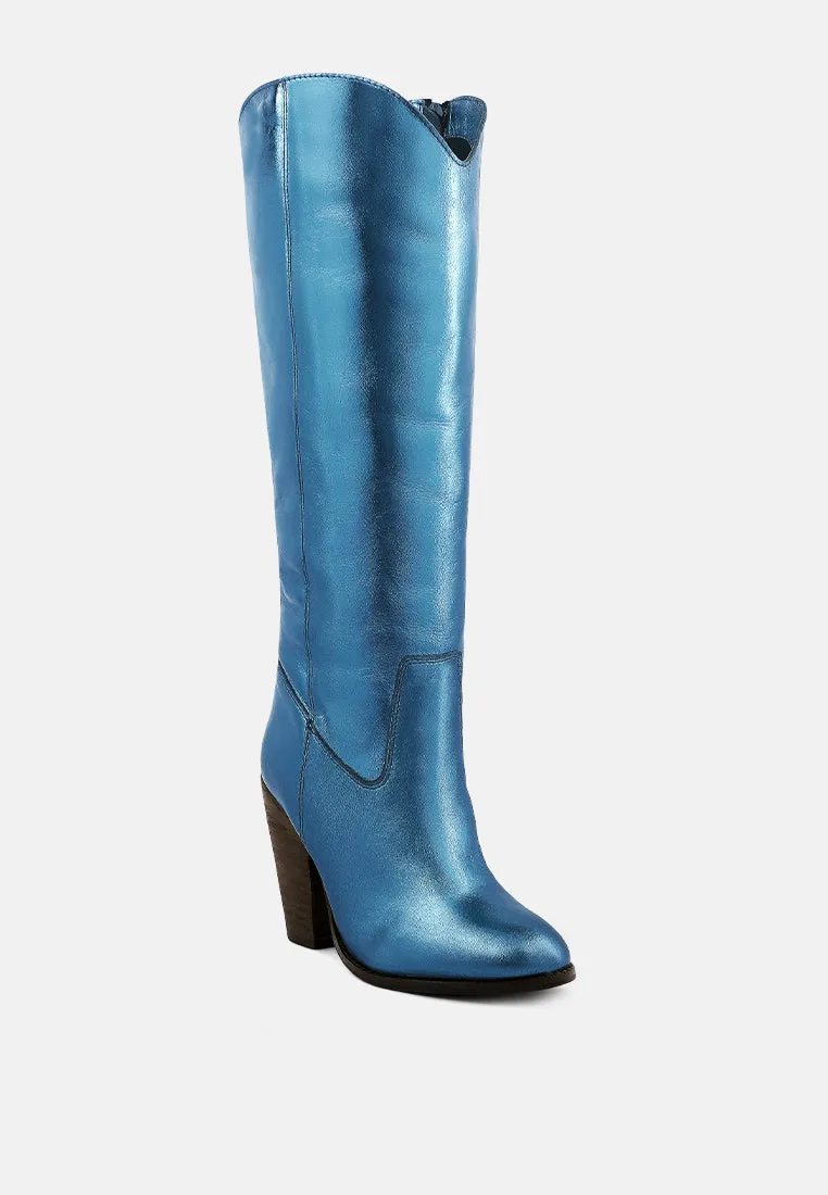 Great-Storm  Leather Calf Boots