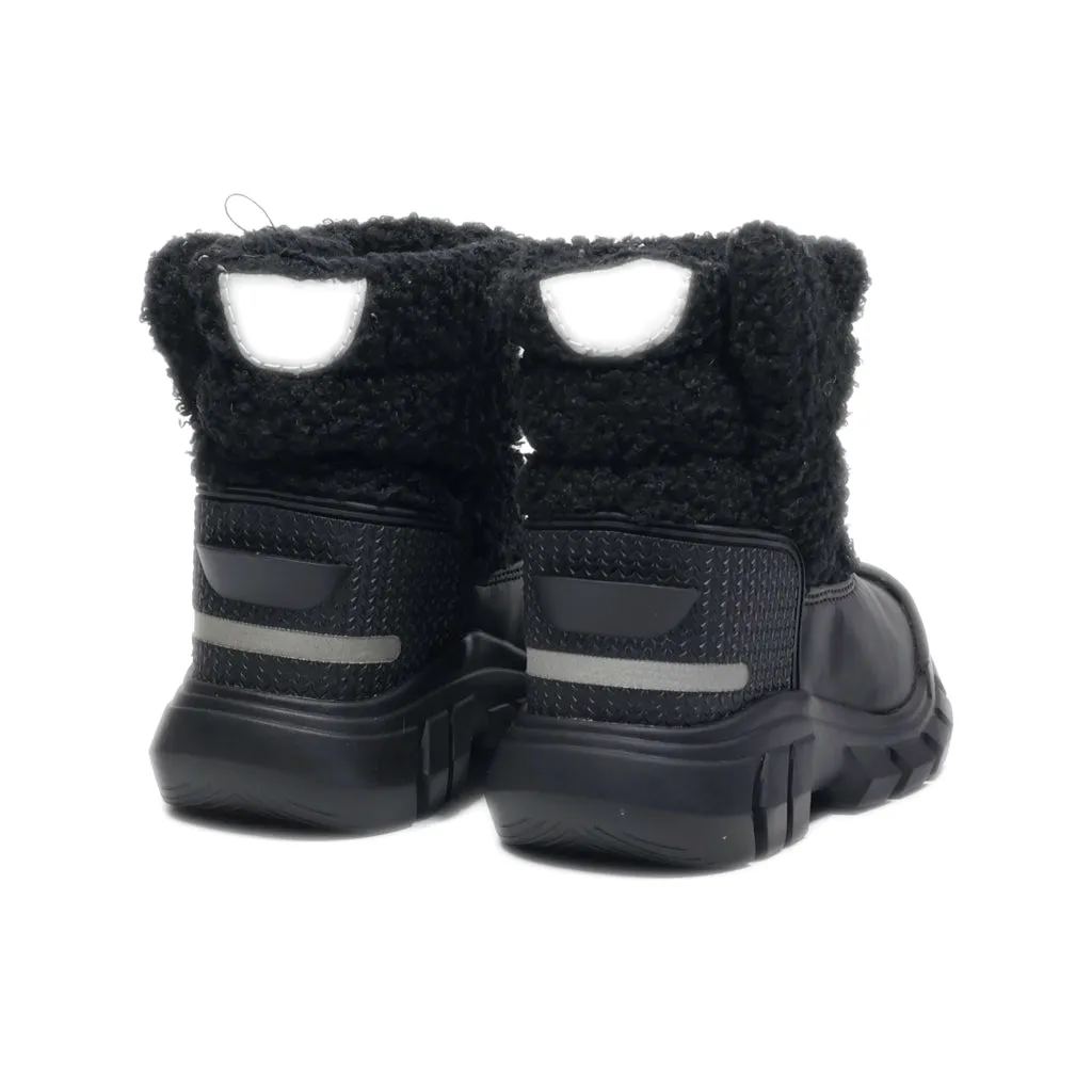 Hunter Snow Boots Wool Black Colour For Kids