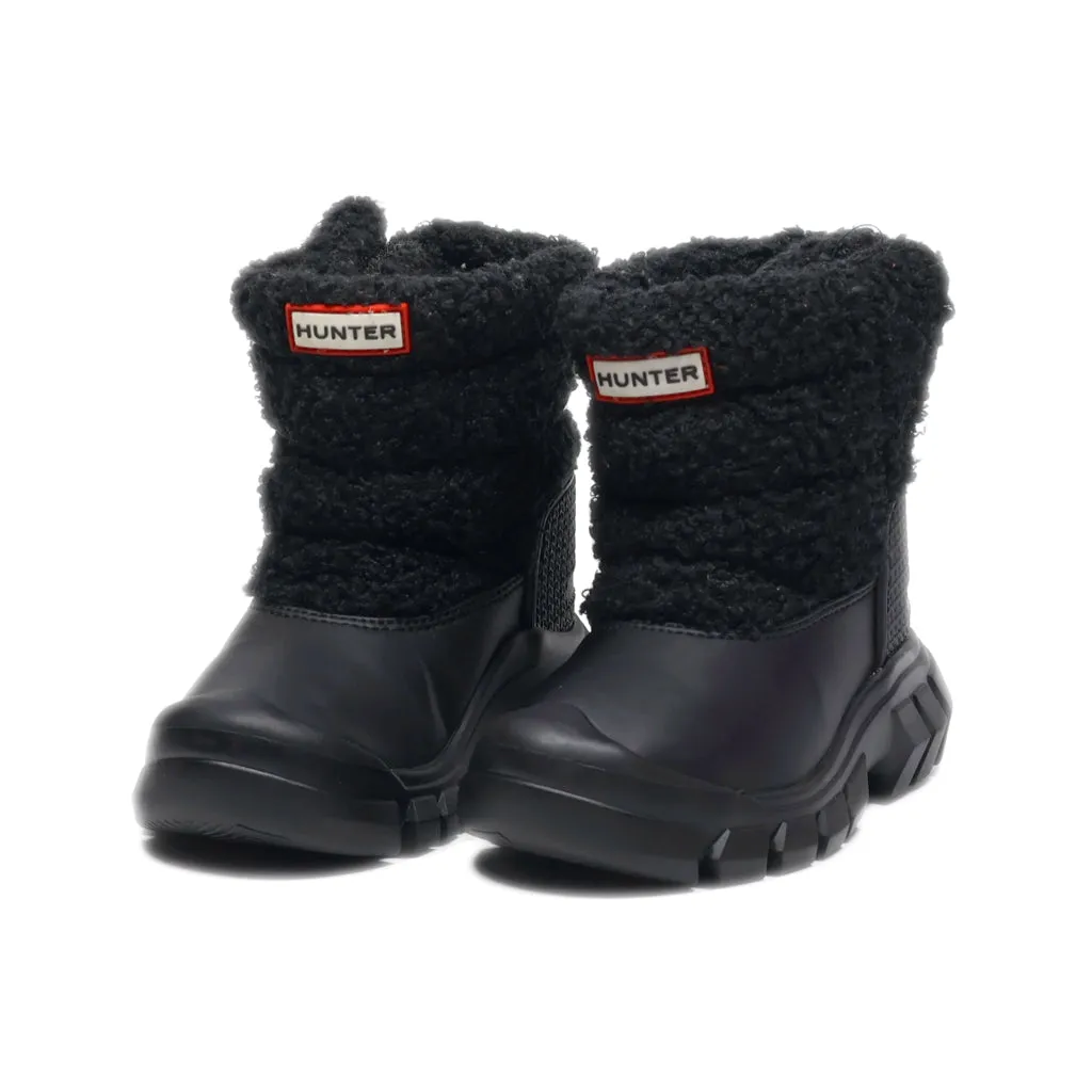 Hunter Snow Boots Wool Black Colour For Kids