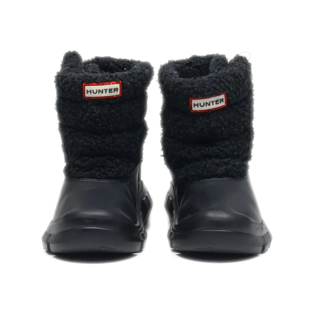 Hunter Snow Boots Wool Black Colour For Kids