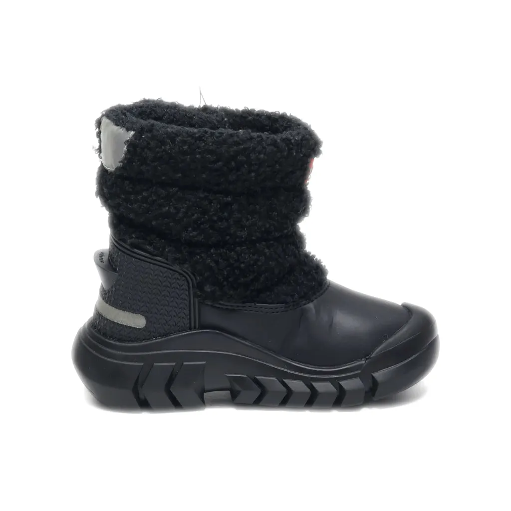 Hunter Snow Boots Wool Black Colour For Kids