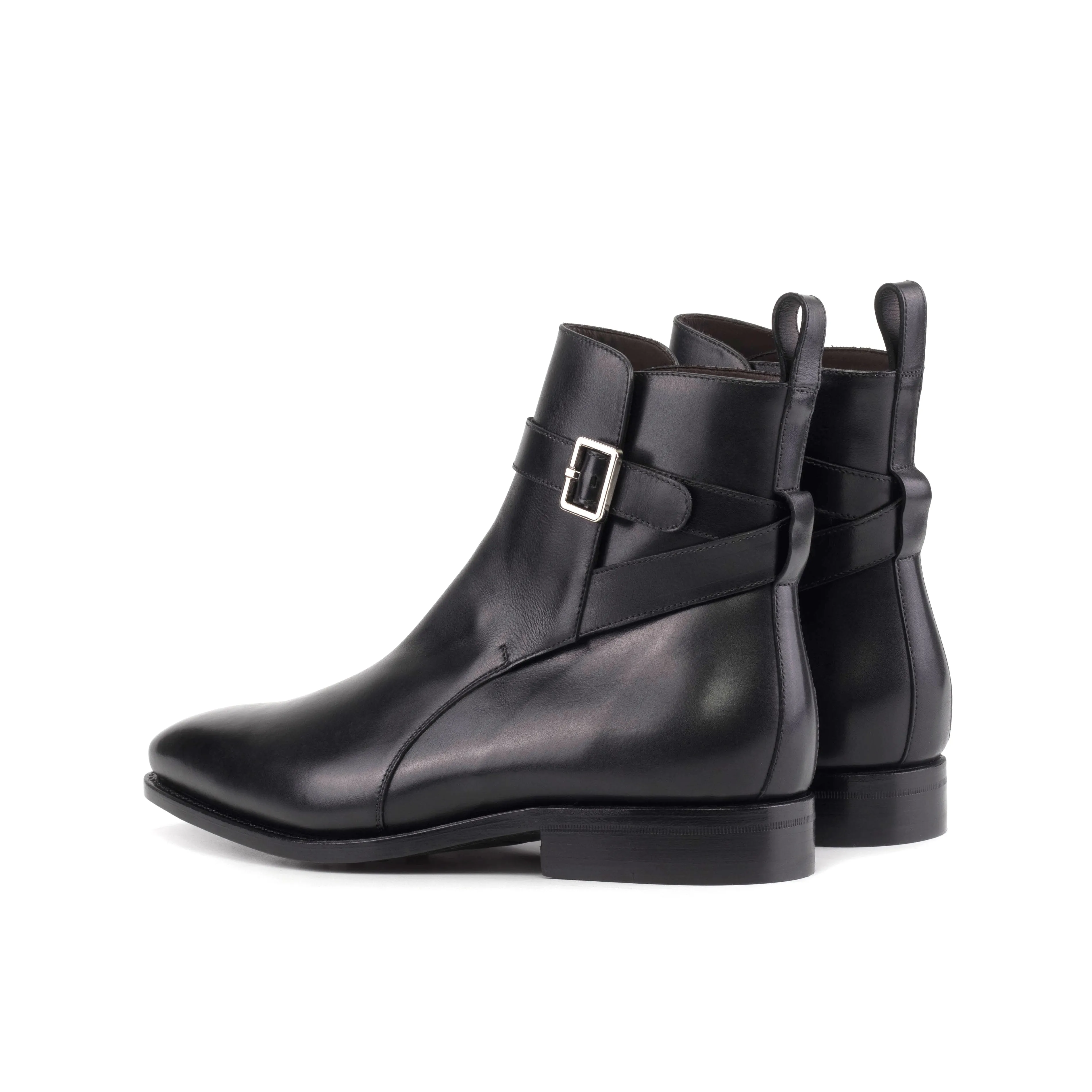 JODHPUR BOOTS BLACK (SLEEK-S1)