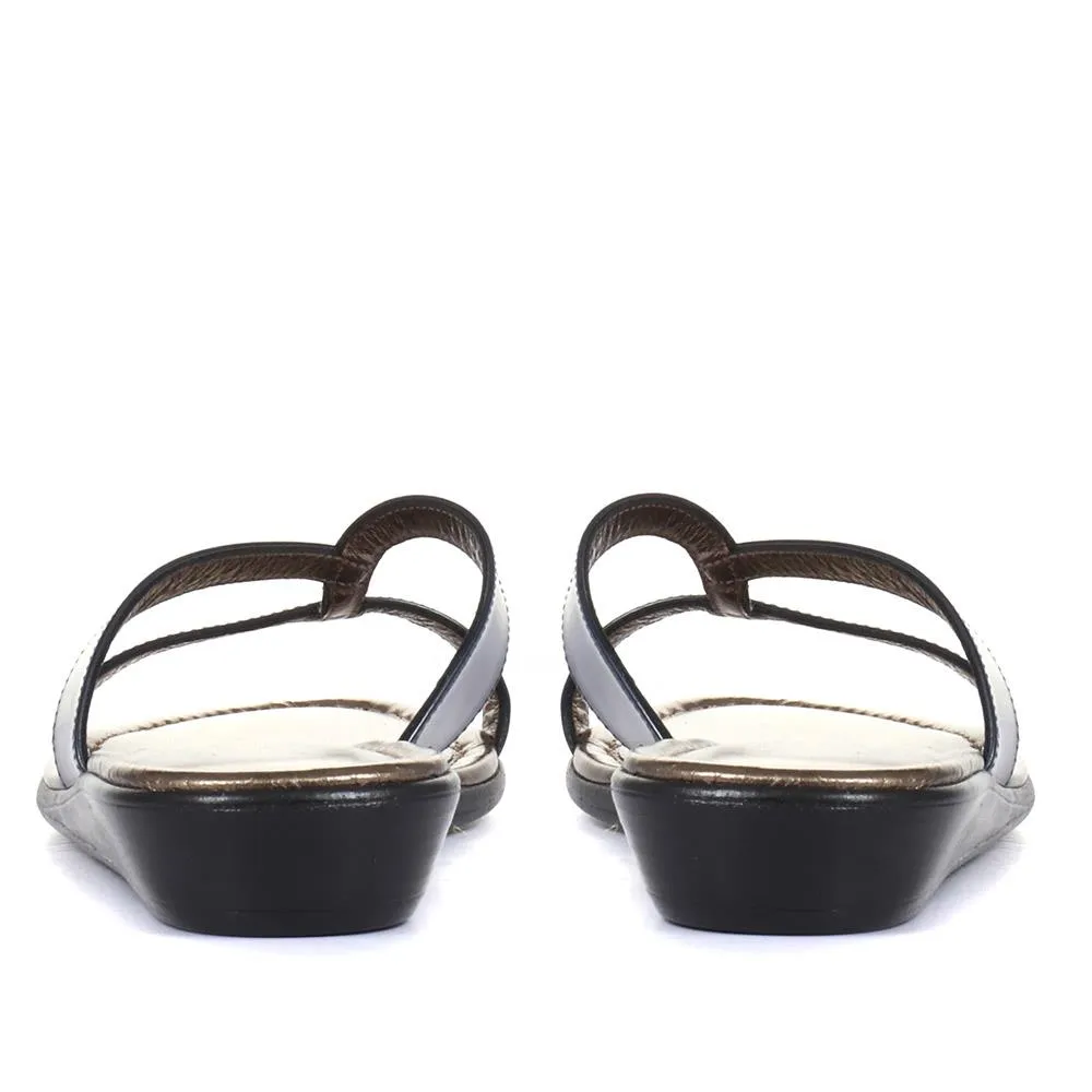 Klevina Leather Sandals - KLEVINA1 / 322 091