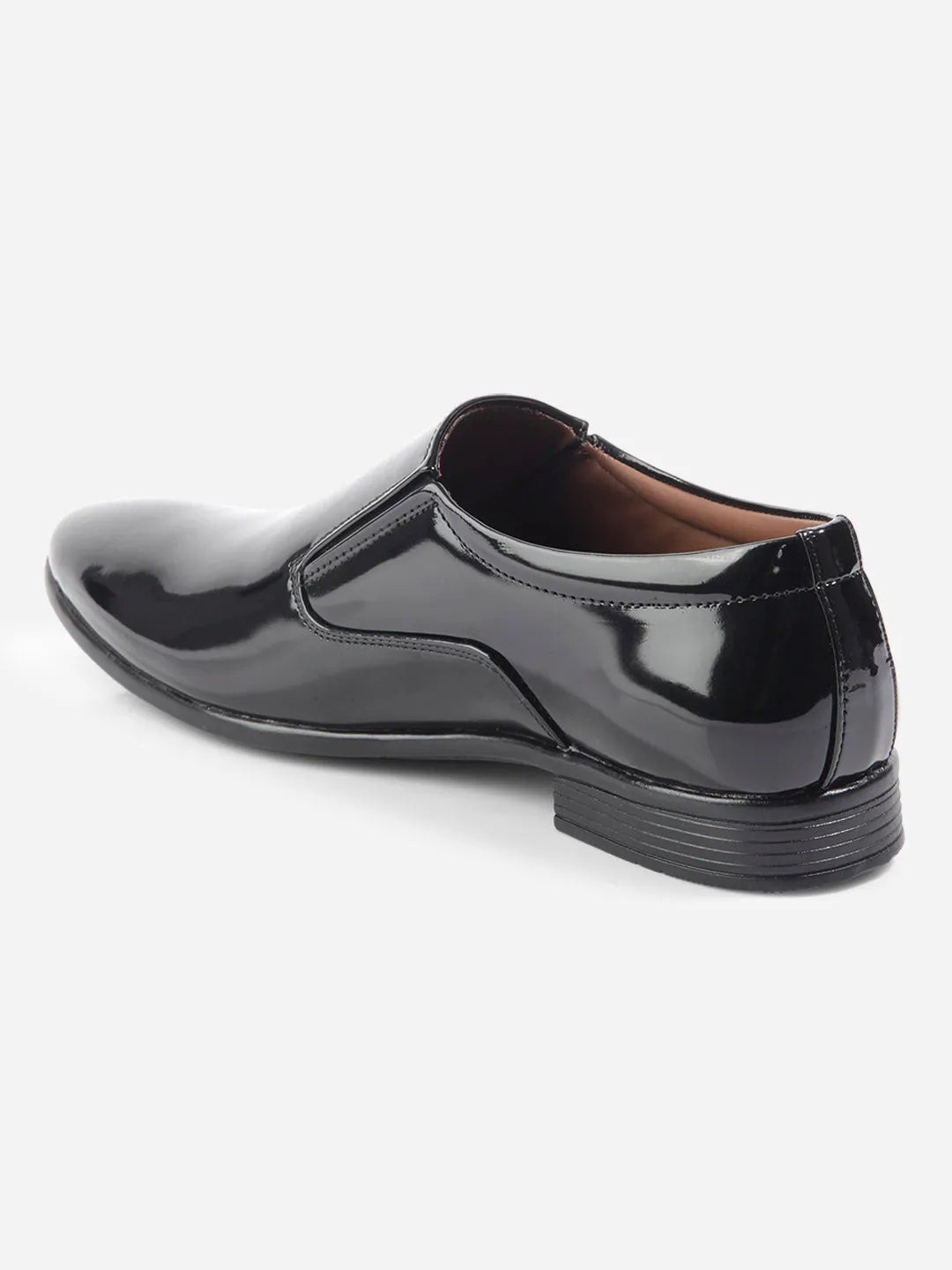 Men's Black Regular Toe Slip On Formal (IX1080)