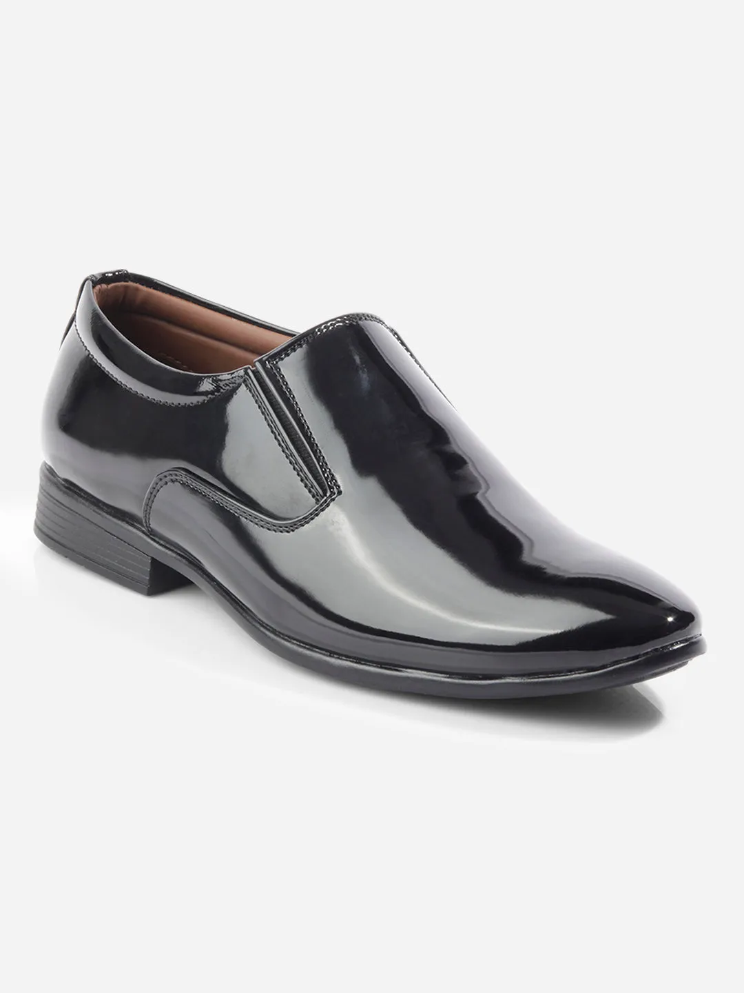 Men's Black Regular Toe Slip On Formal (IX1080)