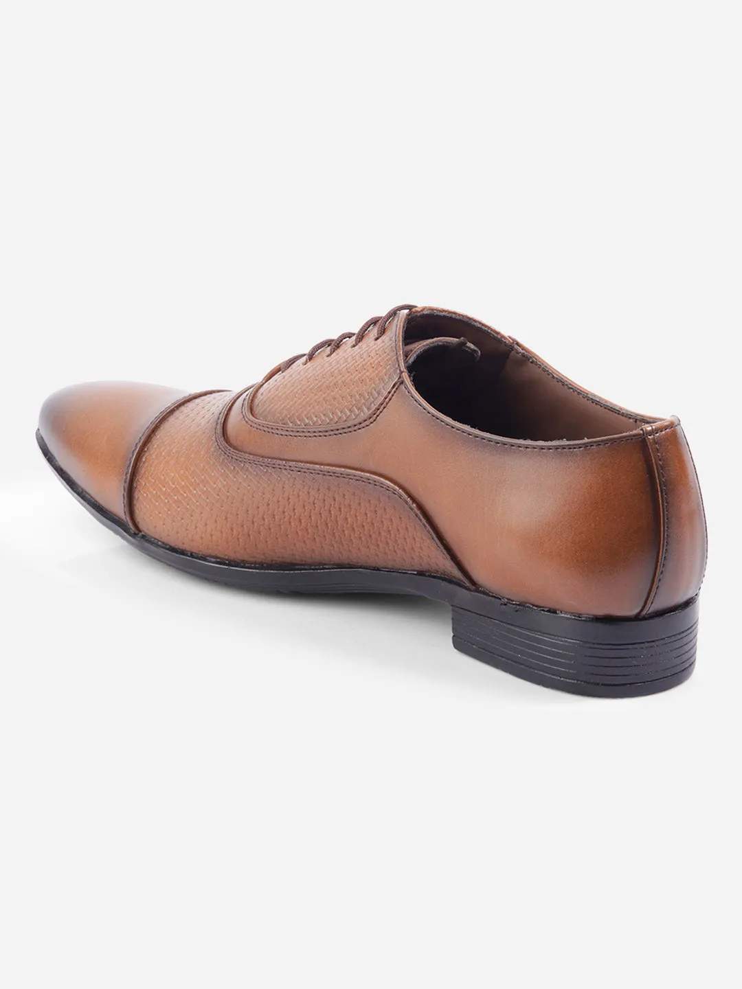 Men's Tan Regular Toe Lace Up Formal (IX1073)