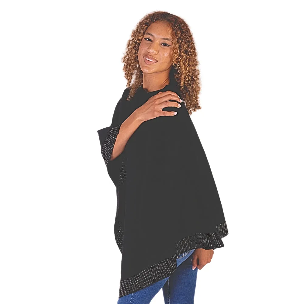 Midnight Glamour Poncho