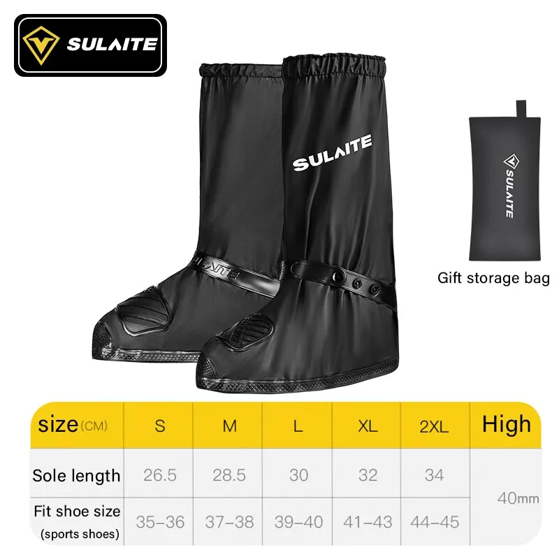 Motorcycle Waterproof Reflective Rain Boots Cover