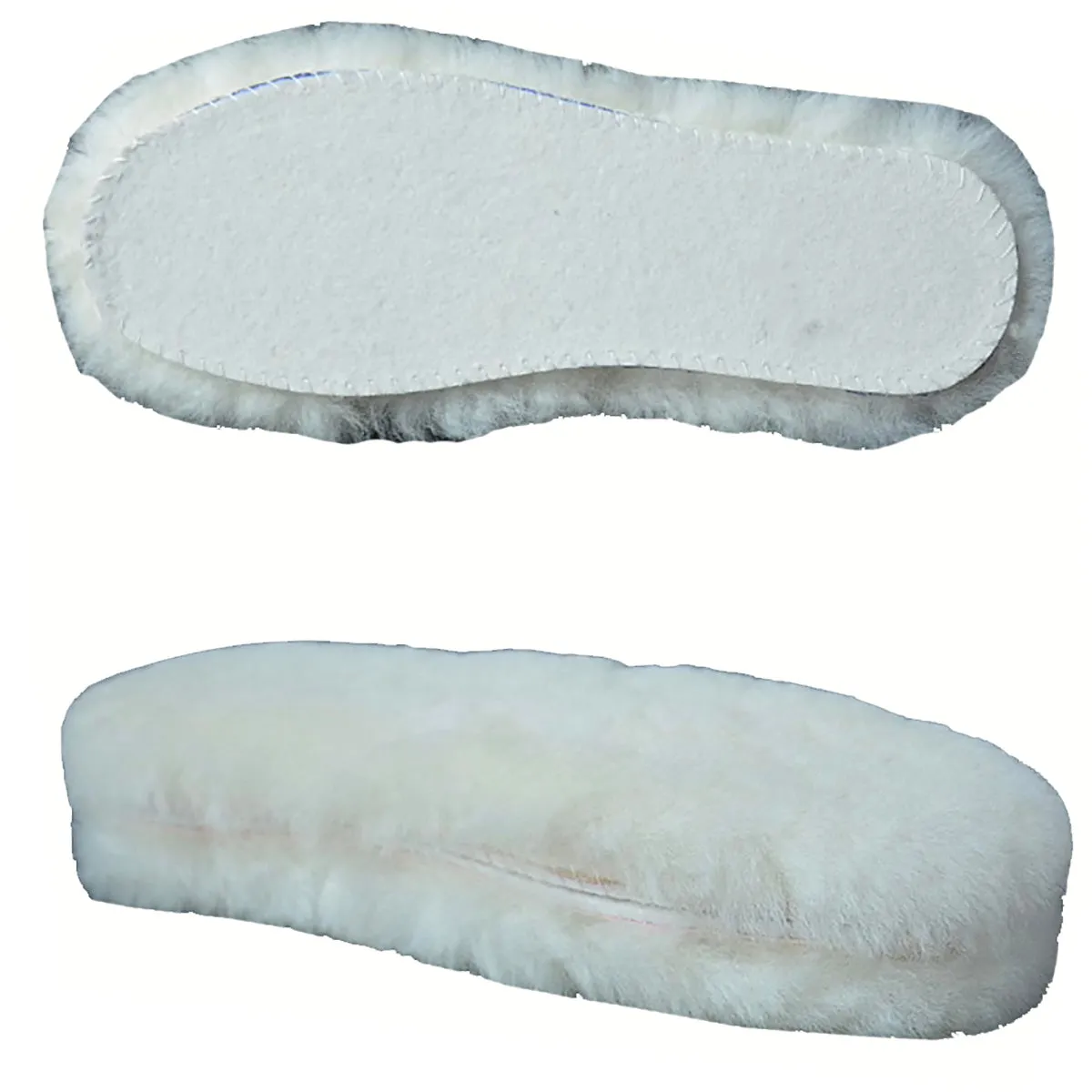 Natural Wool Insoles-100% Real Sheepskin (Women Size: 6.5)