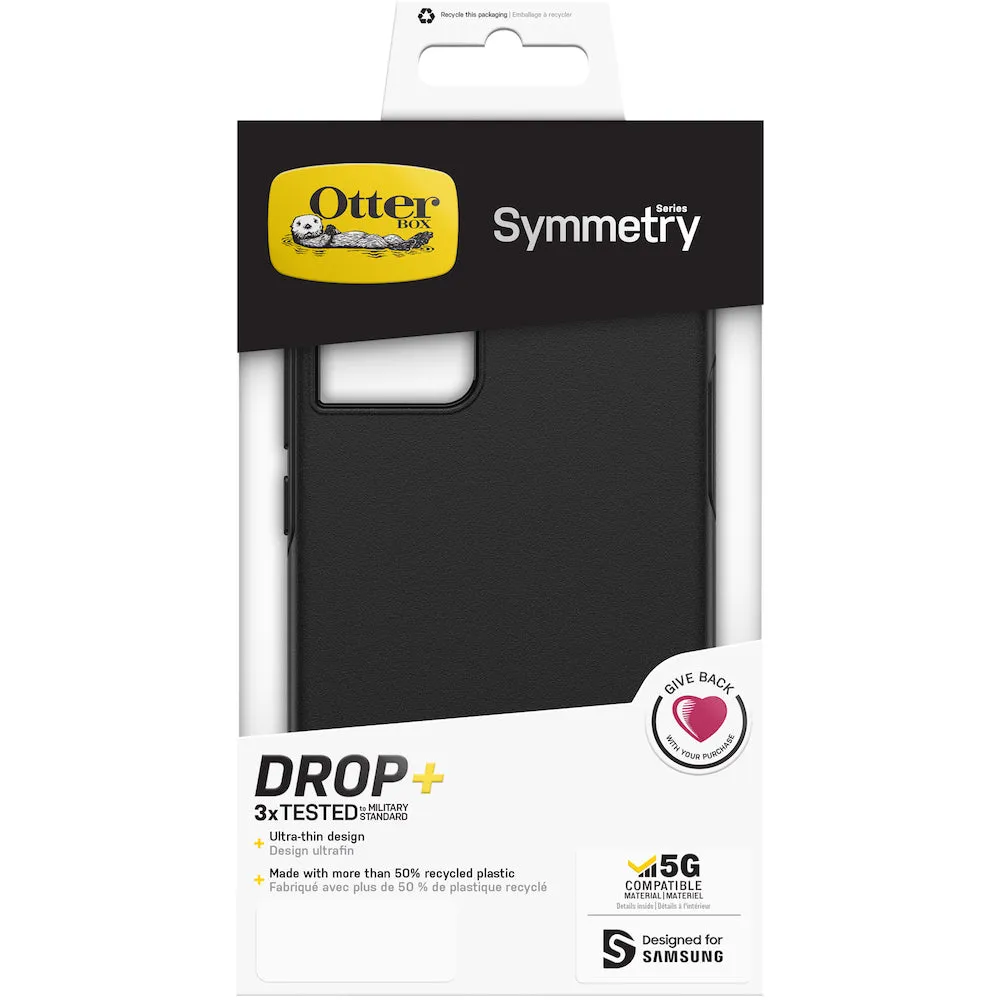 Otterbox Symmetry Case - For Samsung Galaxy S22  (6.6) - Black