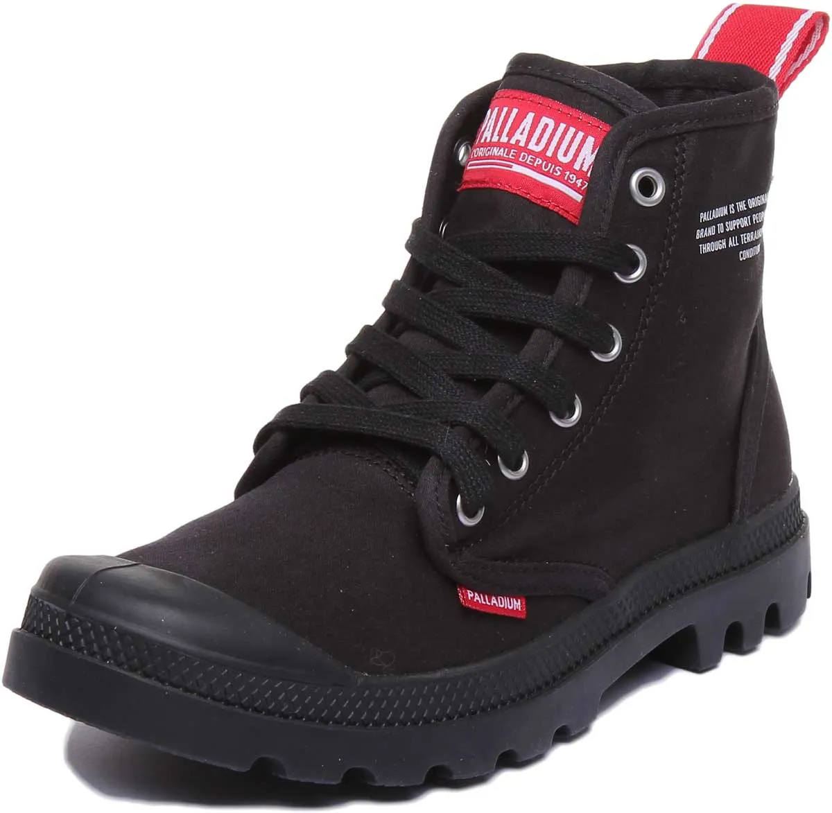 Palladium Pampa Hi Dare In Black