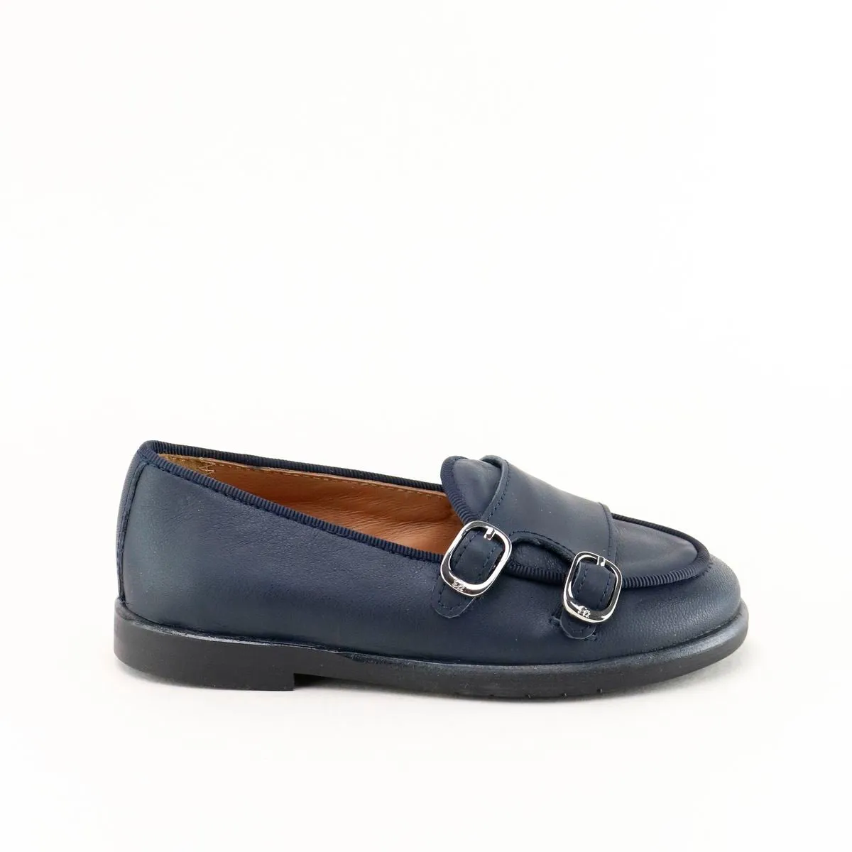 Papanatas Navy Blue Monk Strap