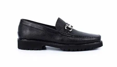 Pelle "Newport" Loafer Black